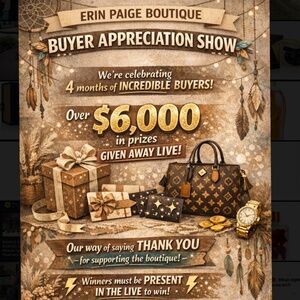 BUYER APPRECIATION- May ____